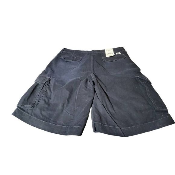 NWT Aeropostale Black Cargo Shorts Size 38 - Picture 1 of 4